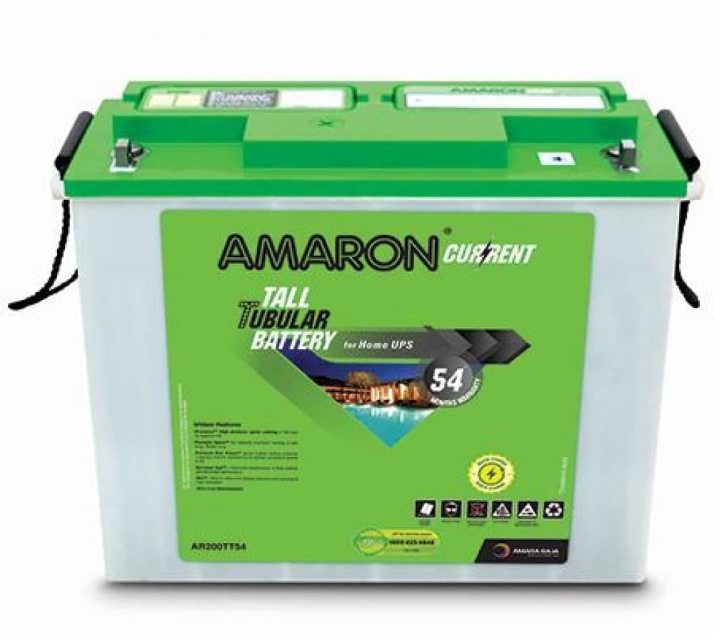 amaron ar200tt54 (200ah) tall tubular battery