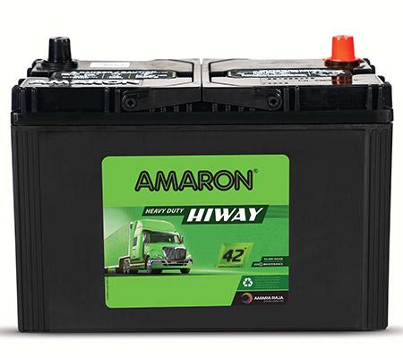 amaron hi way hc620d31r (80ah) battery