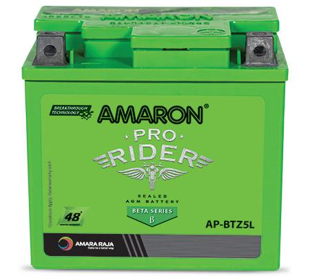 amaron pro rider apbtz5l battery