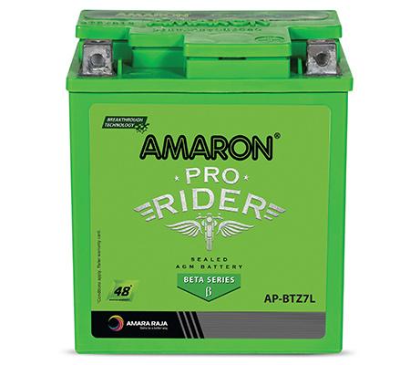 amaron pro rider apbtz7l battery