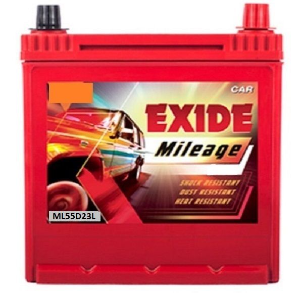 exide fml0-ml55d23l battery (54ah)