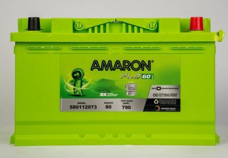 amaron flo din80 (580112073) battery