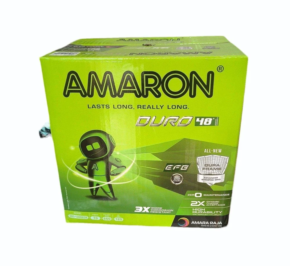 amaron duro efb 100d23r automotive battery - ef100d23r (aam-dr-ef100d23r)
