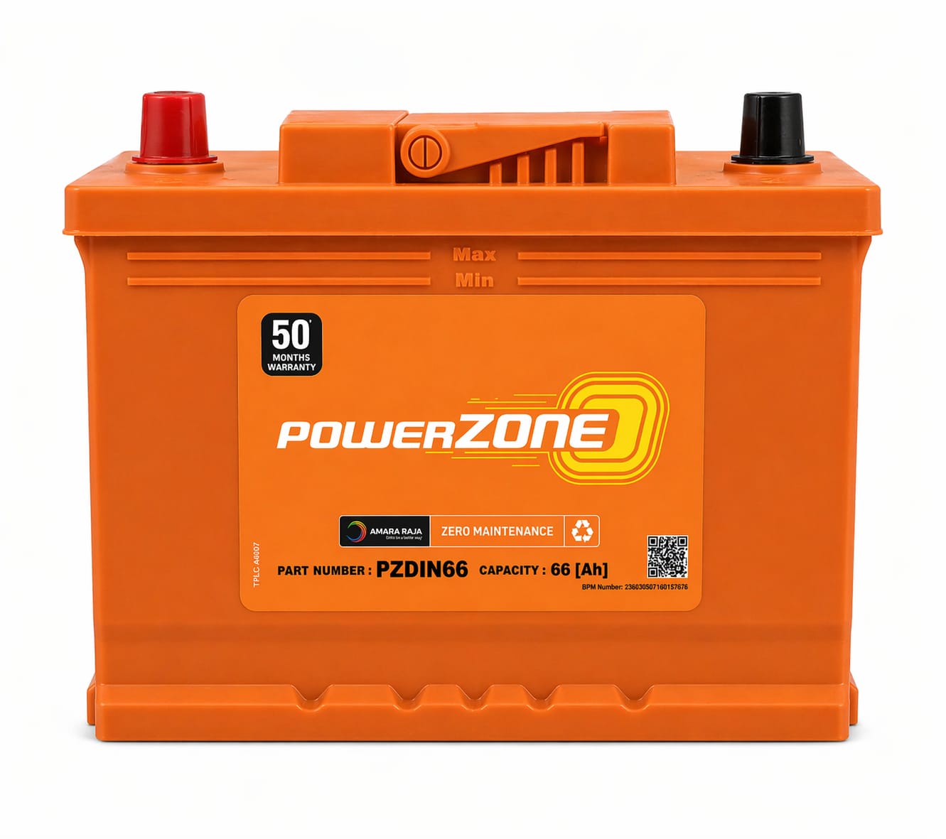powerzone pz din66 (60ah)