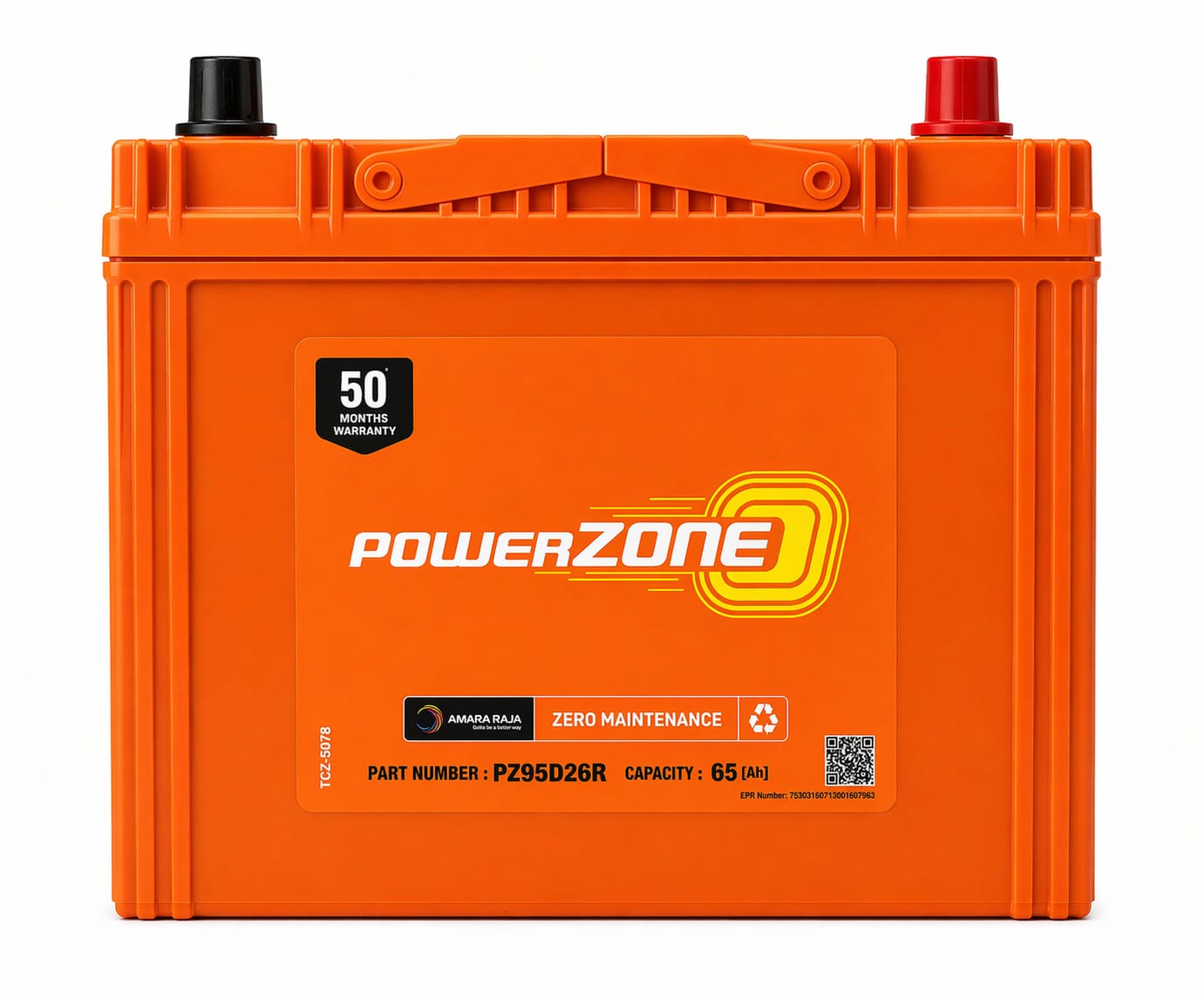 powerzone pz95d26r (65ah)