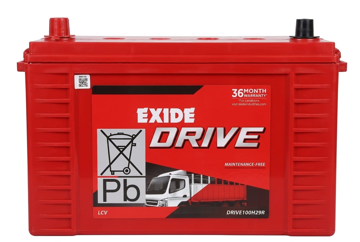 exide drive100h29r (100ah)