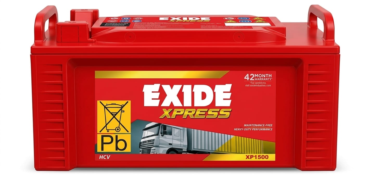 exide xpress xp1500 (150ah) battery