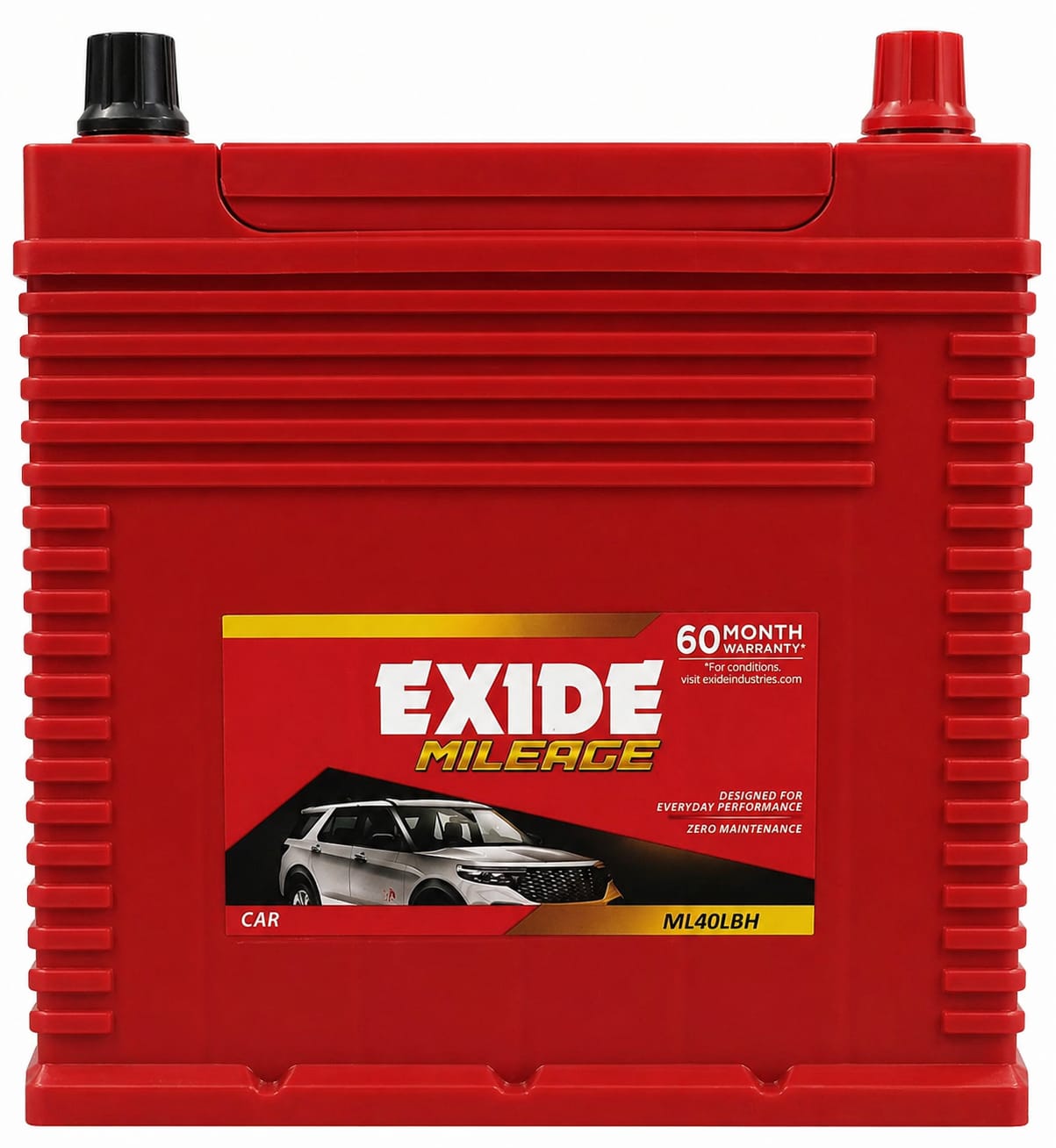 Exide mileage ml40lbh battery (40 ah)