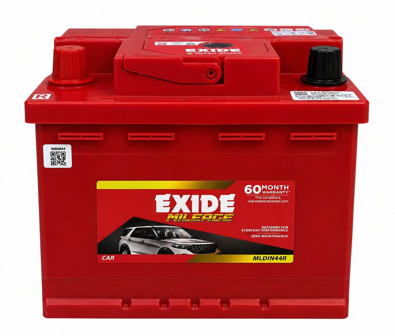 Exide mileage mldin44r battery (45ah)