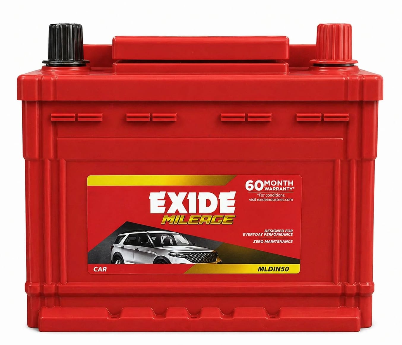 Exide mileage mldin50 battery (50ah)