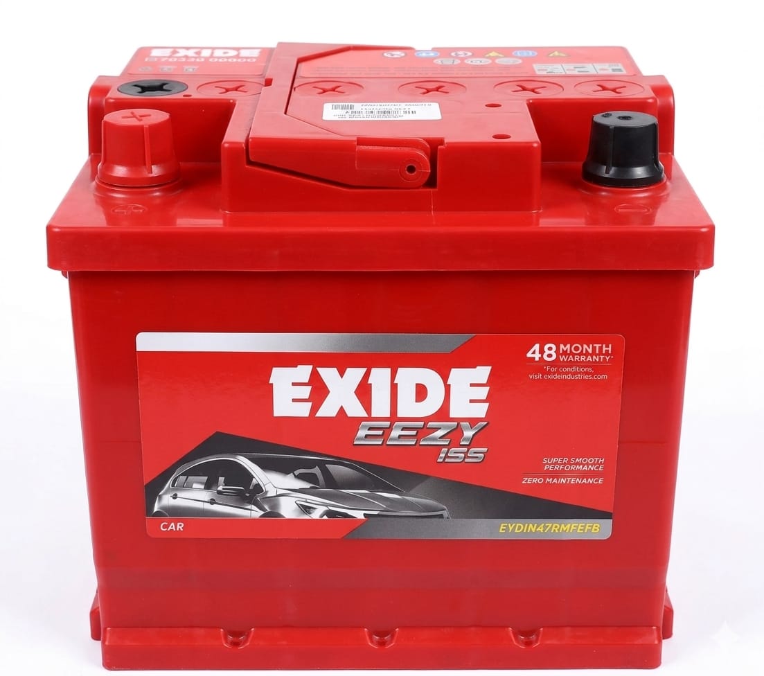 Exide eezy din47r battery (47ah)
