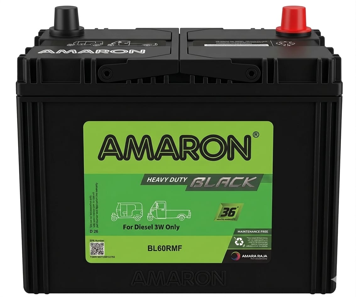 Amaron black bl600 r battery