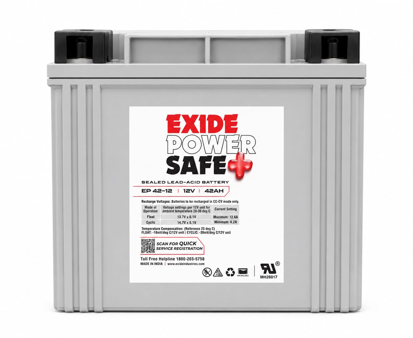 exide powersafe 12v42ah