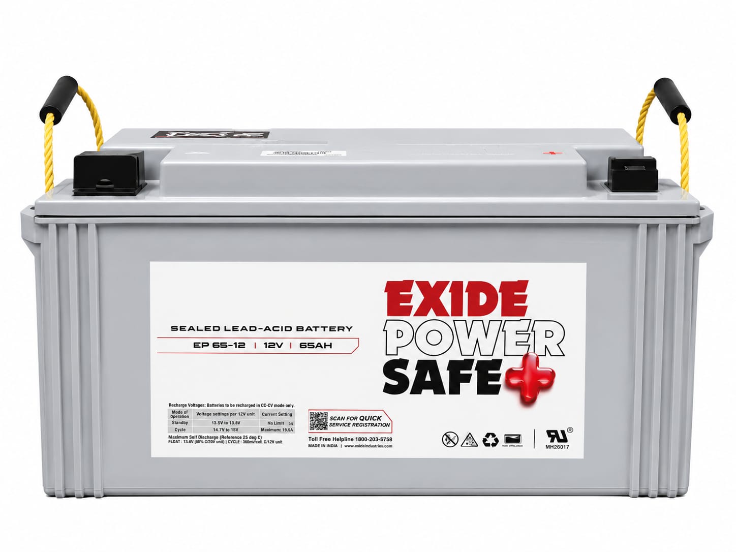 exide powersafe 12v65ah