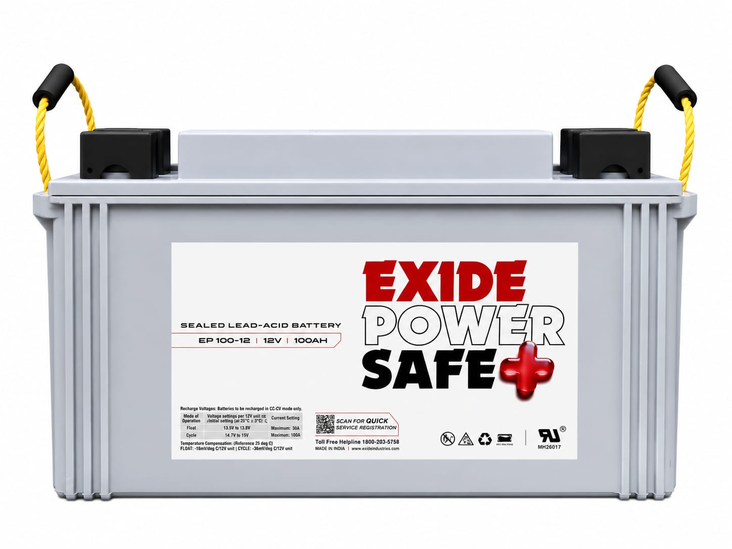 exide powersafe 12v100ah
