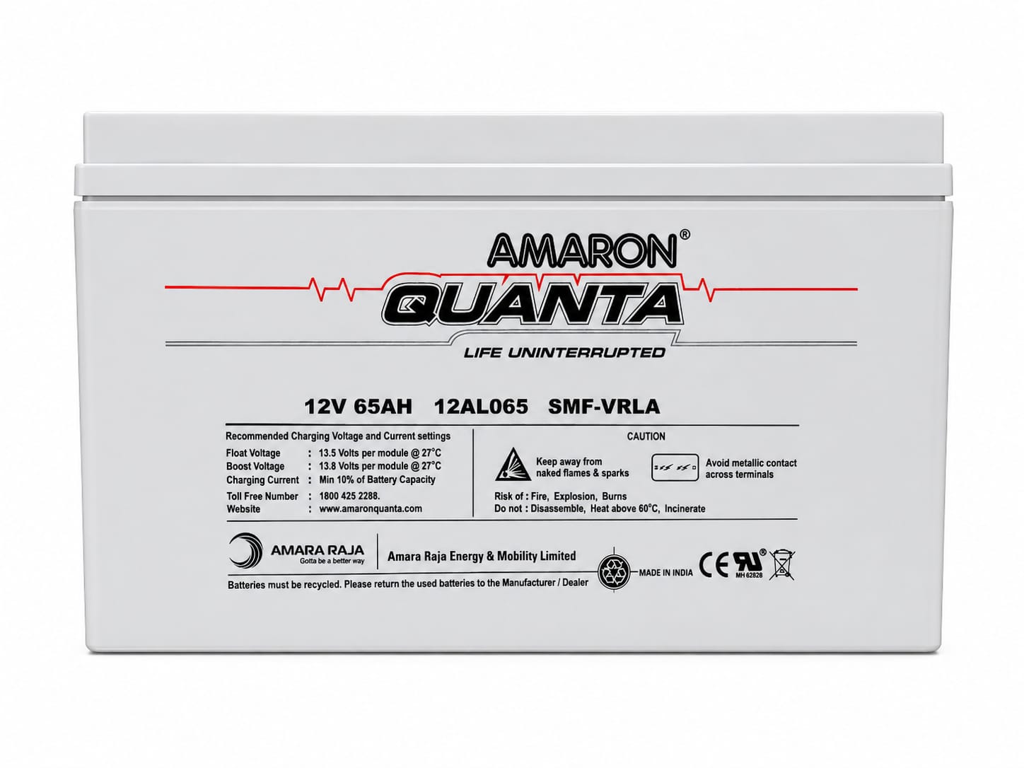 amaron quanta 12v65ah