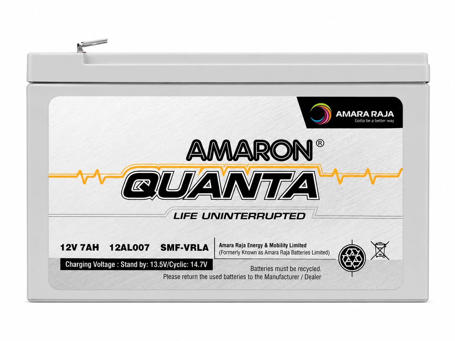 amaron quanta 12v7.2ah