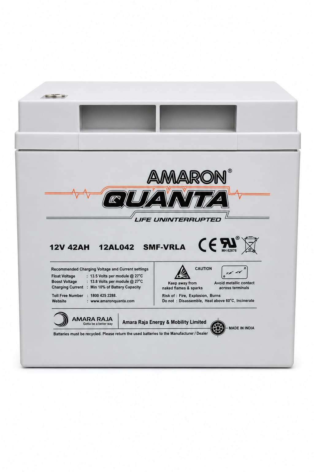 amaron quanta 12v42ah
