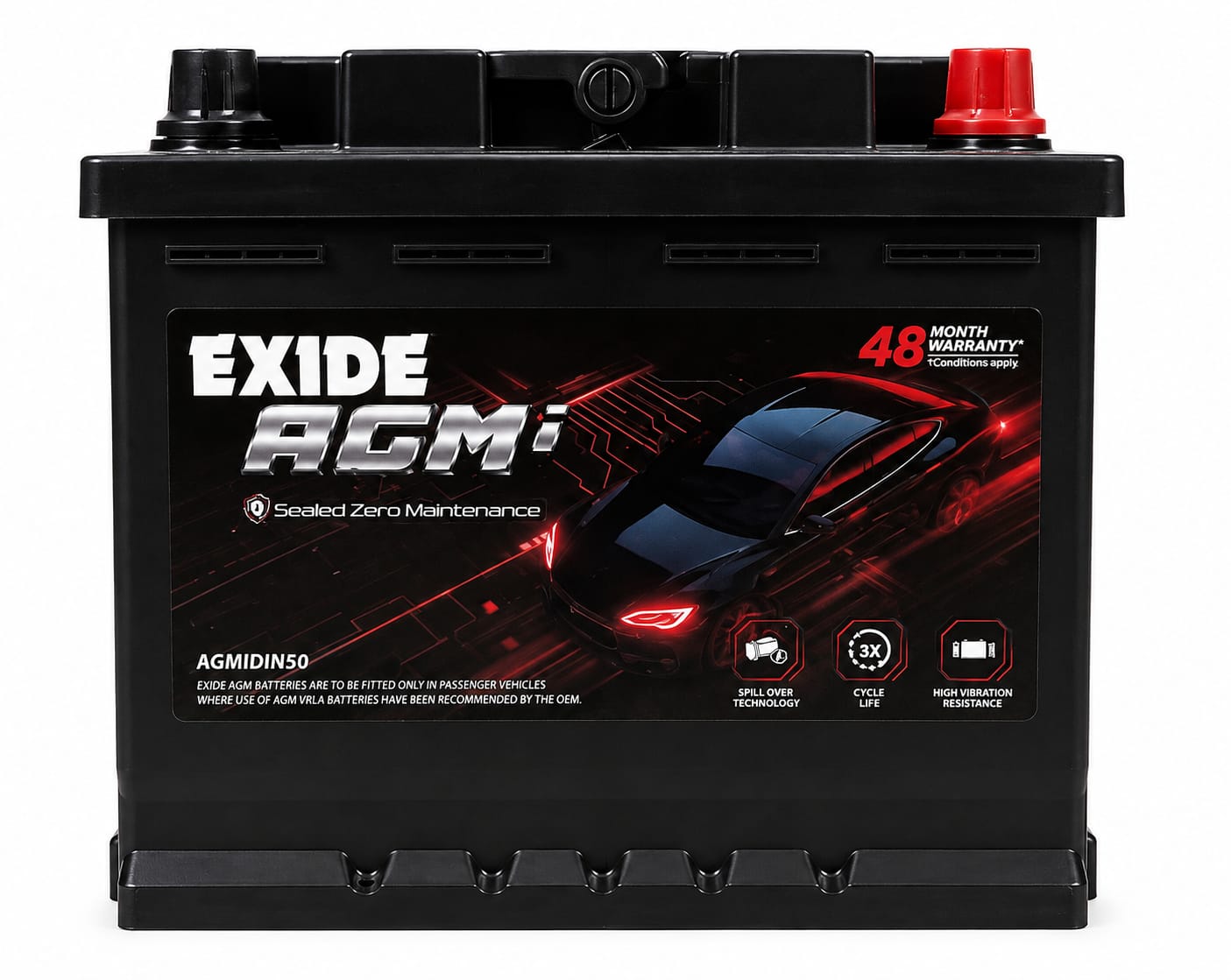 exide agmi din50